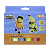 Крейда кольор. "Yes" №400573 6шт Jumbo Stumble Guys