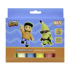 Крейда кольор. "Yes" №400573 6шт Jumbo Stumble Guys