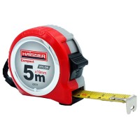 Рулетка Haisser Compact 2 фіксатора,нейлонове покриття №94640/22031 5мх19мм