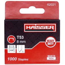 Скоби для буд. степлера "Haisser" Т53 (1000шт) 8х11,3х0,7мм №93929/62021