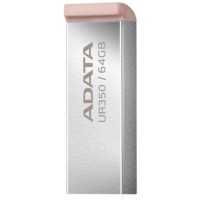 Флеш-пам`ять 64GB "Adata" UR 350 64Gb Silver/Beige