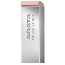 Флеш-пам`ять 64GB "Adata" UR 350 64Gb Silver/Beige
