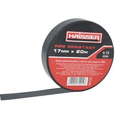 Електроізоляційна стрічка "Haisser" 20м чорна №38102/132014