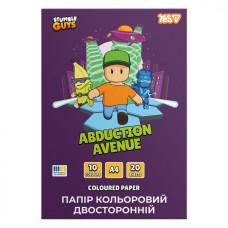 Папір кольор. А4 двостор. 20арк./10кольор. Stumble Guys №955494/Yes/(50)