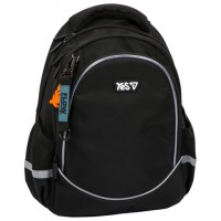 Рюкзак "Yes" S-116М Р-26 Just Black 2від.,3карм. №550377