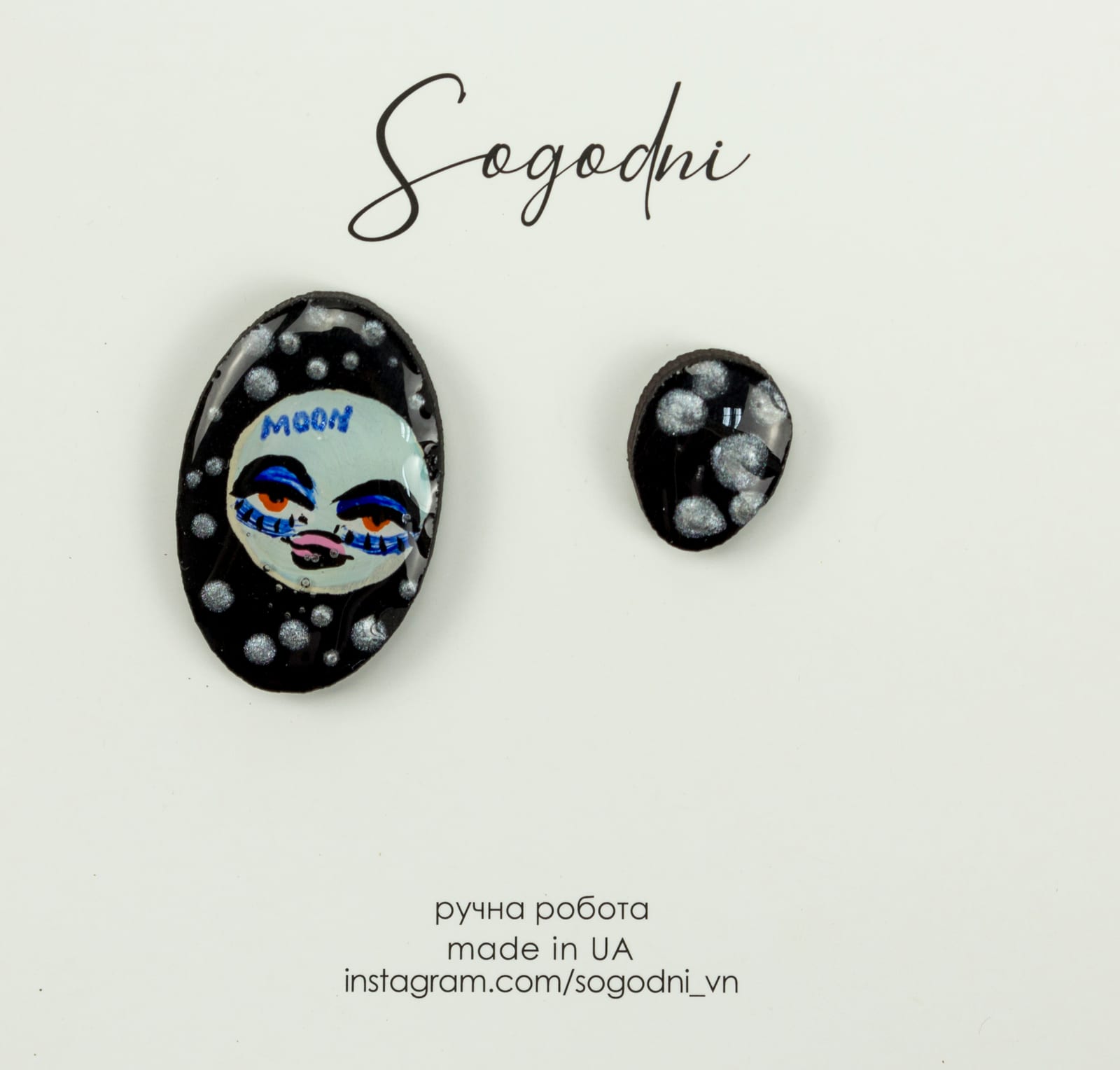 Сережки цвяшки «Sogodni» Galaxy M