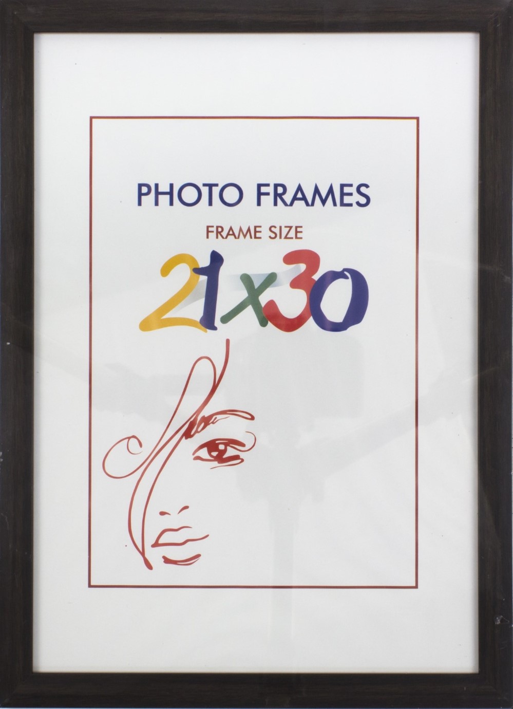Фоторамка DL 21×30 мореный дуб