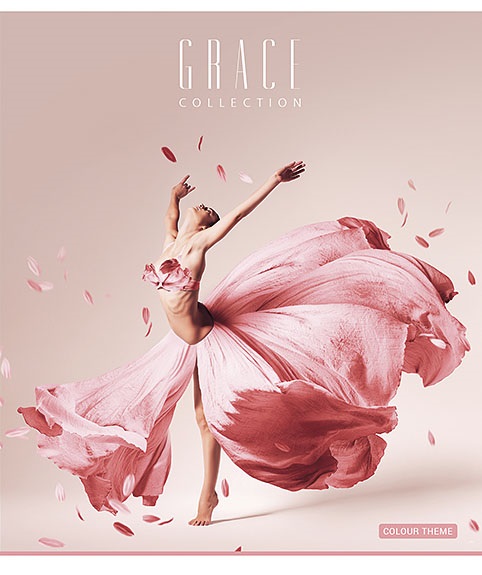 Зошит 60 аркушів лінія Grace УФ лак