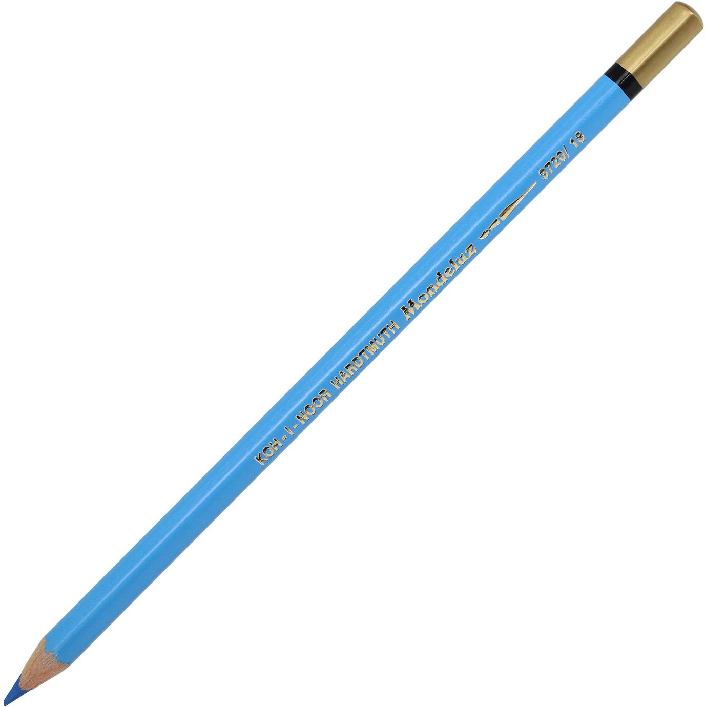 Карандаш цветной акварельный Mondeluz light blue/светло-синий
