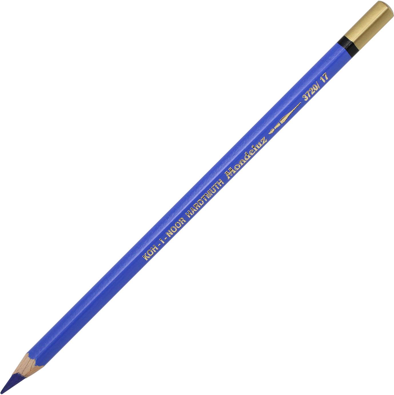 Карандаш цветной акварельный Mondeluz cobalt blue/кобальтовый синий