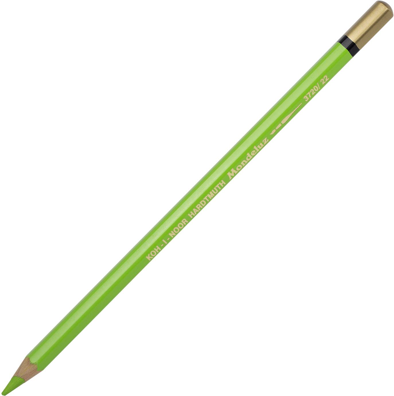 Олівець кольоровий акварельний Mondeluz yellowish green/жовто-зелений