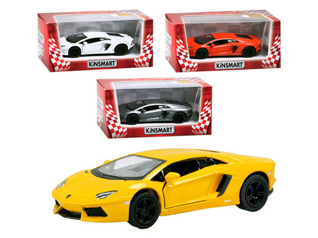 Машина металева Lamborghini Aventador LP 700-4 в коробці