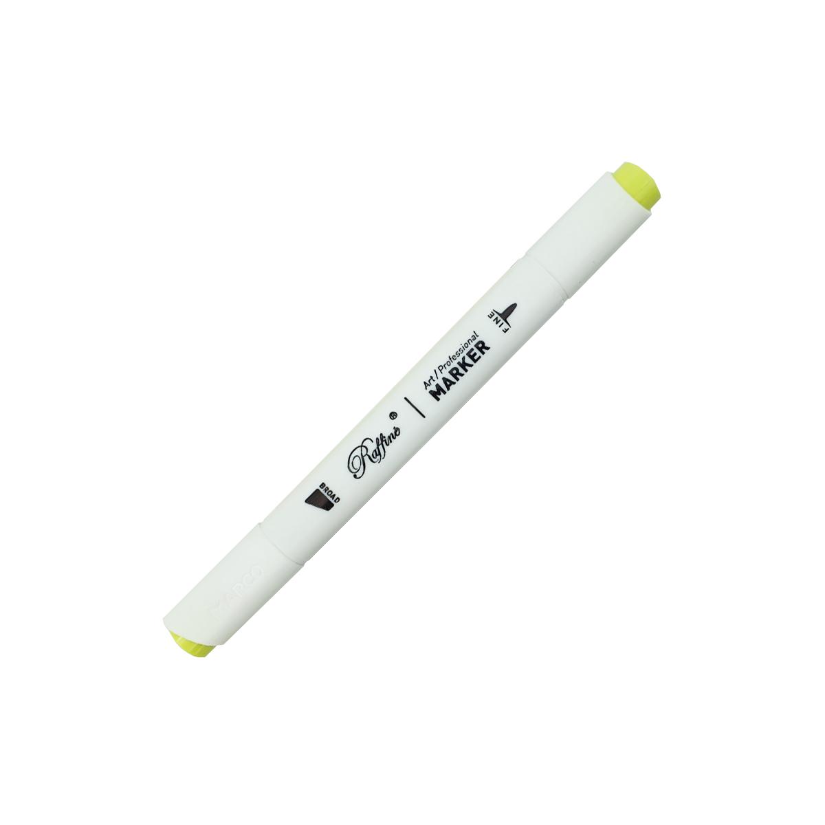 Маркер-скетч двосторонній Yellow green