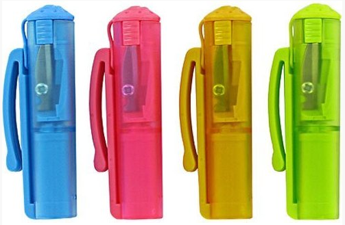 Точилка-ковпачок Cap Sharpener POP пластикова з контейнером