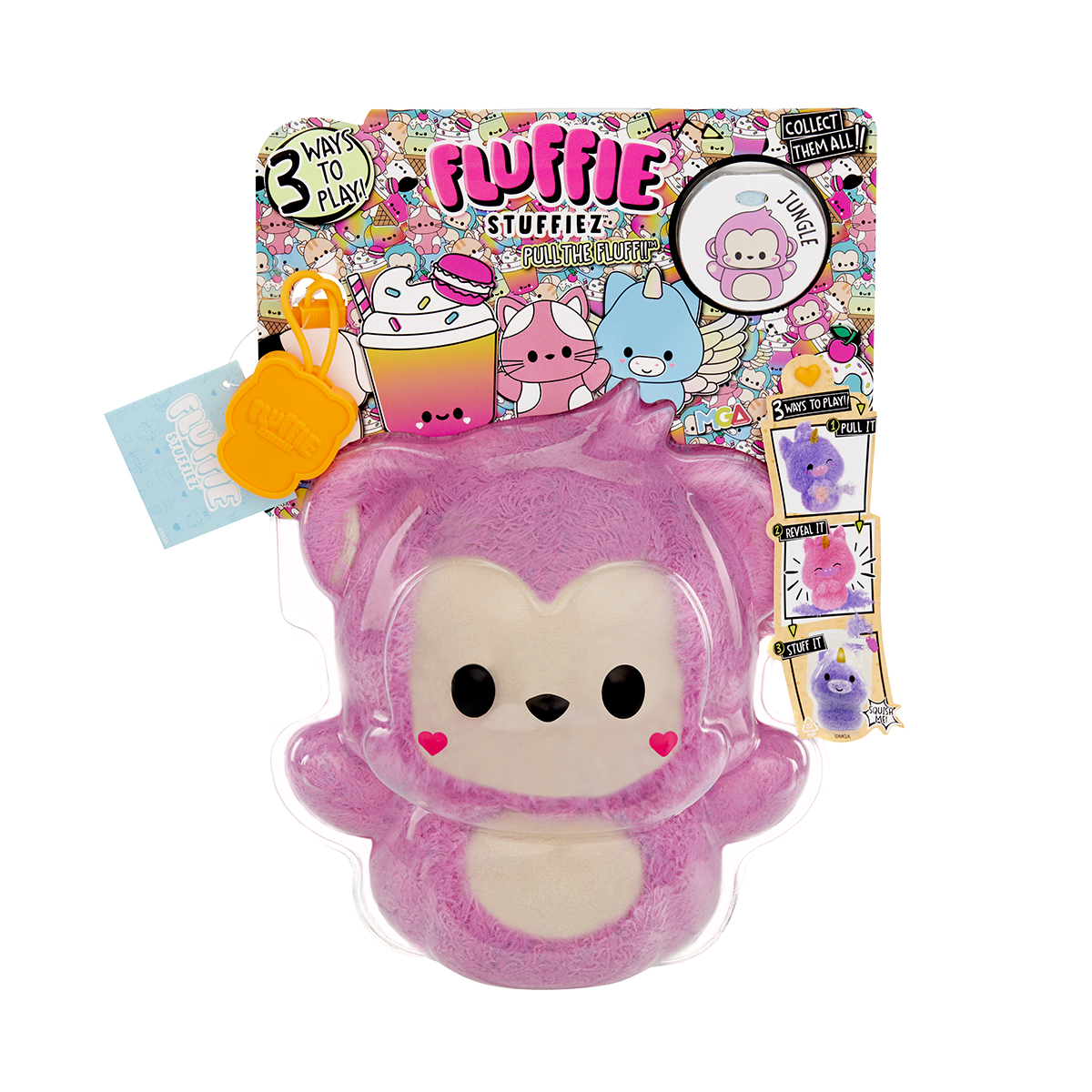 М'яка іграшка-антистрес Fluffie Stuffiez серії «Small Plush» – Мавпочка