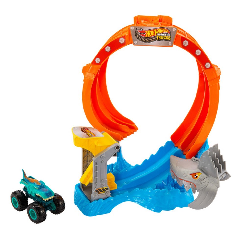 Ігровий набір «Монстро-атака акули» Monster Trucks