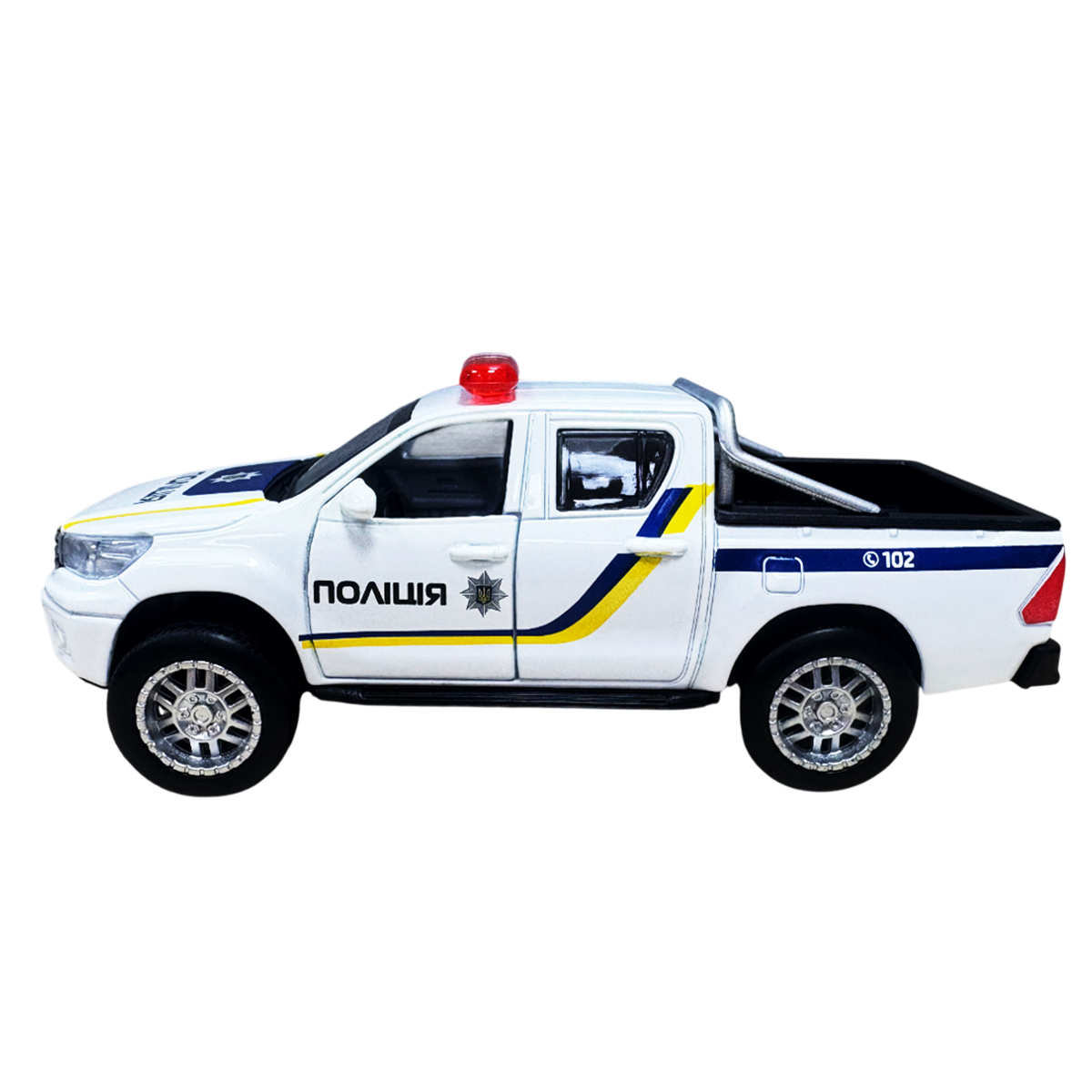 Автомодель «Technodriver» TOYOTA HILUX ПОЛІЦІЯ біла