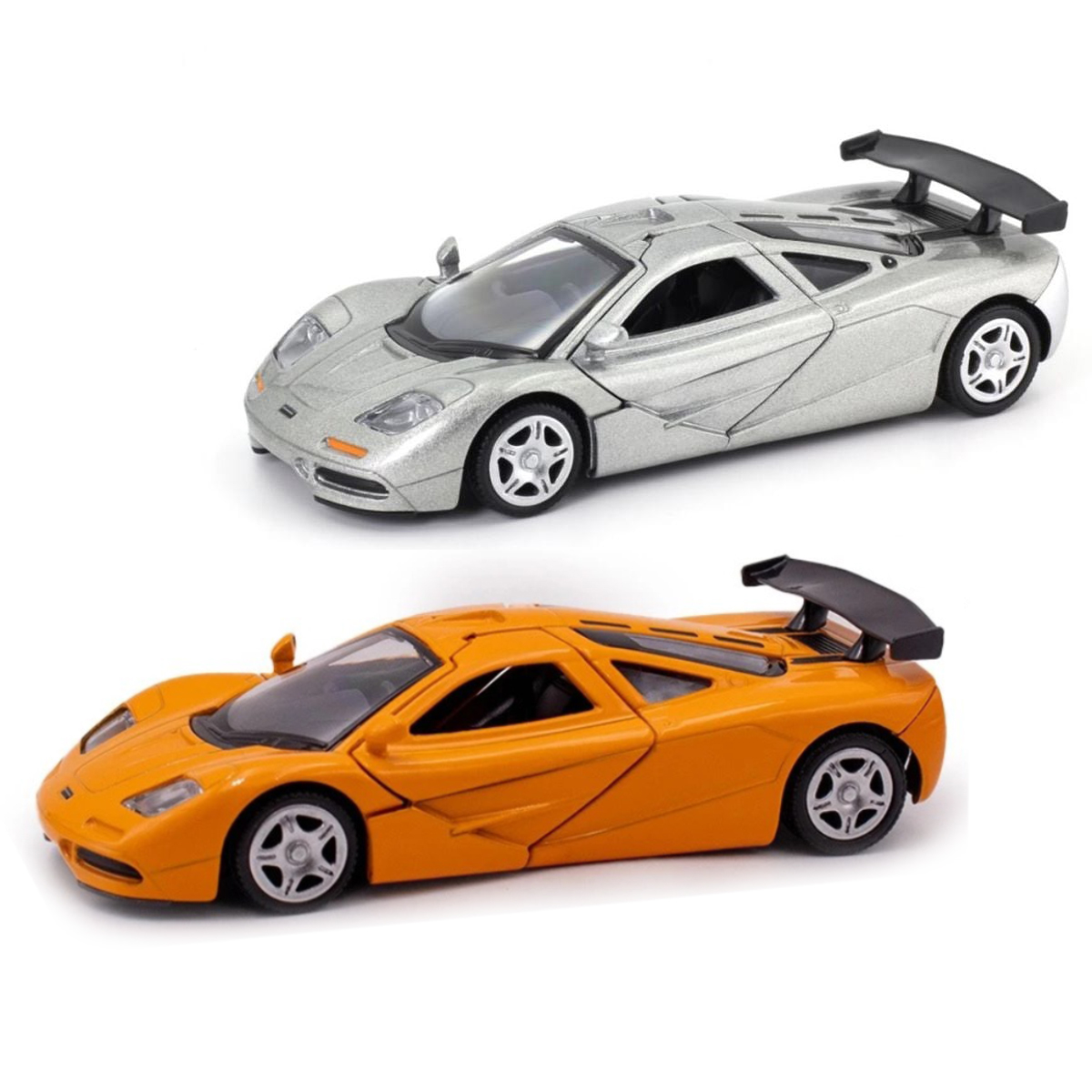 Автомодель «Technodriver» MCLAREN F1 1992, сіра, помаранчева