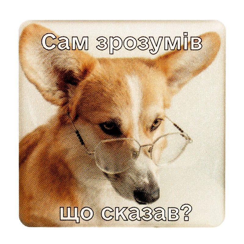 Наліпка 3D «Сам зрозумів що сказав?»