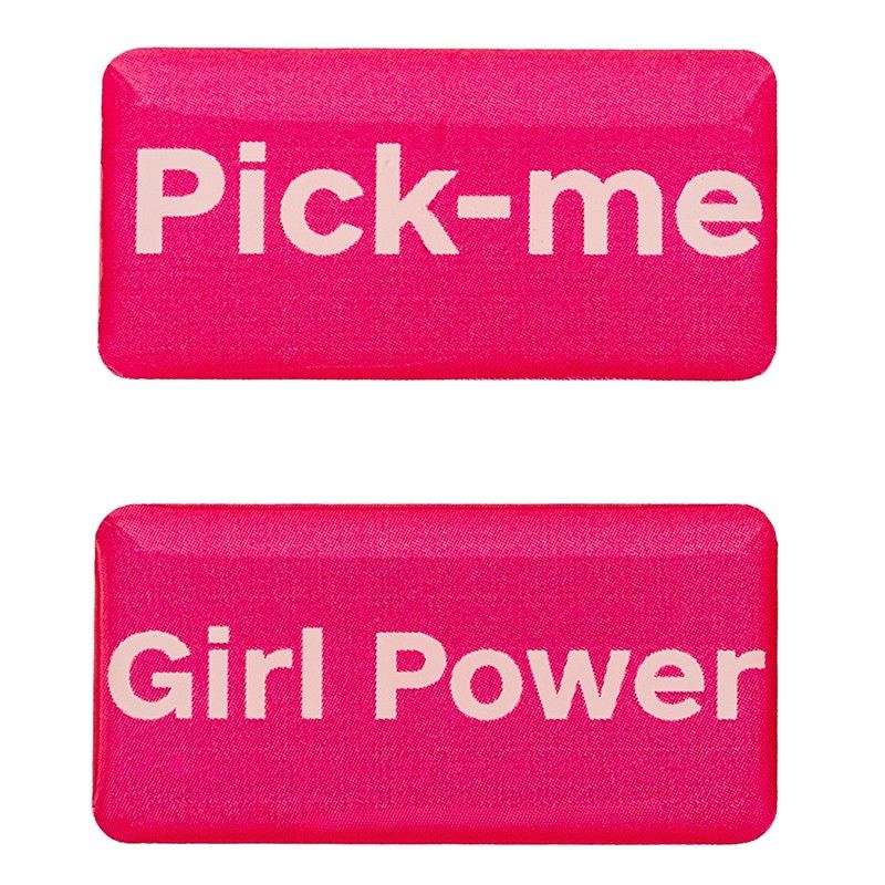Наліпка 3D «Pick-me Girl Power»