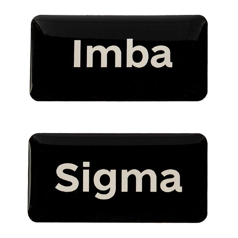 Наліпка 3D «Imba Sigma»