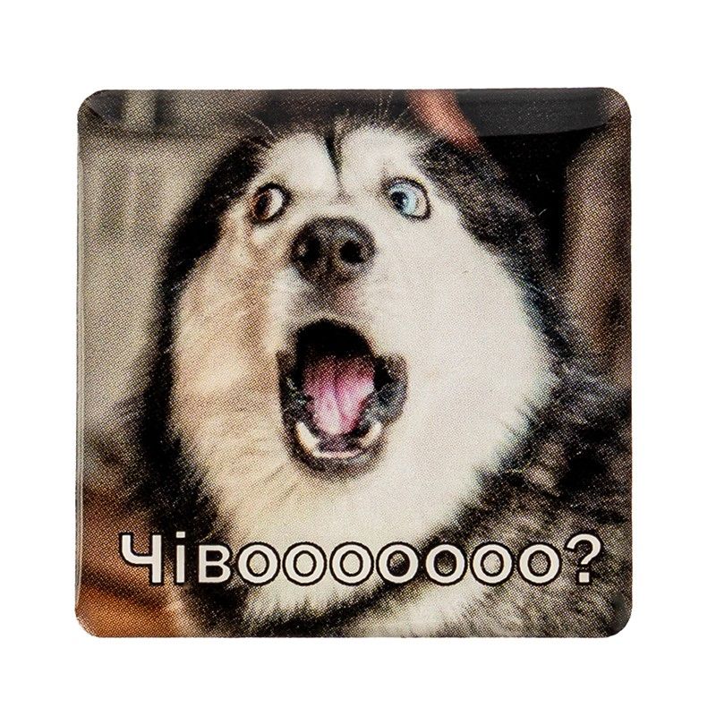 Наліпка 3D «Чівоооо?»