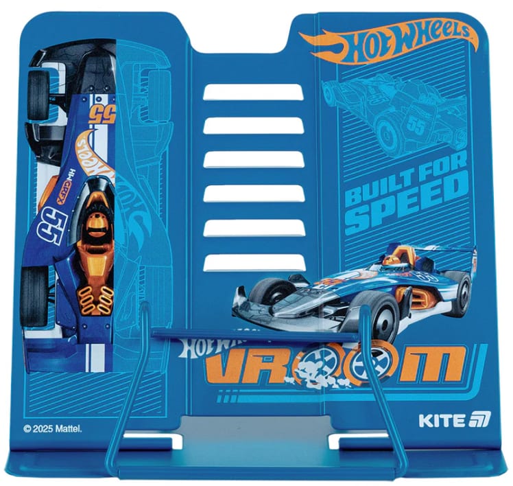 Підставка для книг «Hot Wheels» металева