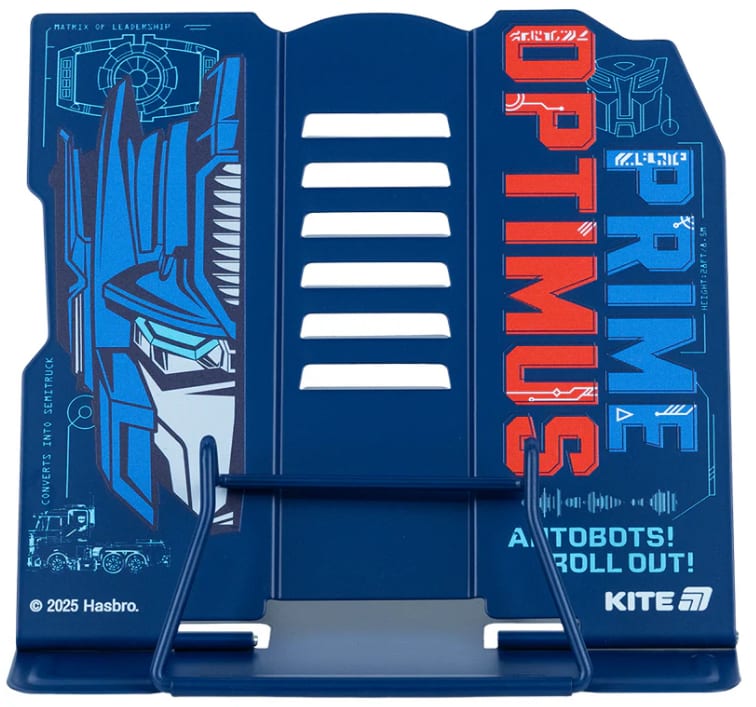 Підставка для книг «Transformers» металева