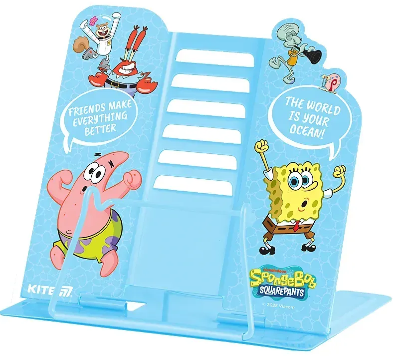 Підставка для книг «Sponge Bob» металева