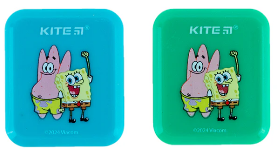 Точилка Sponge Bob прямокутна, з контейнером
