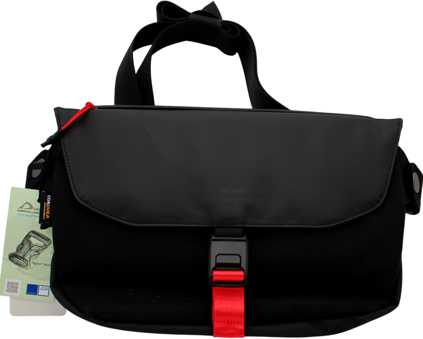 Сумка плечова «WIWU» Warriors Message Bag black