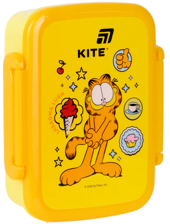 Ланч бокс пластиковий 420мл Garfield
