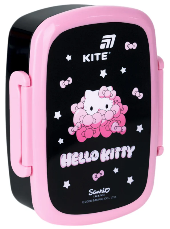 Ланч бокс пластиковий 750мл Hello Kitty з наповненням