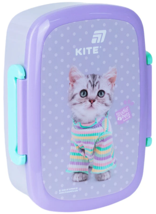 Ланч бокс пластиковий 750мл Studio Pets з наповненням