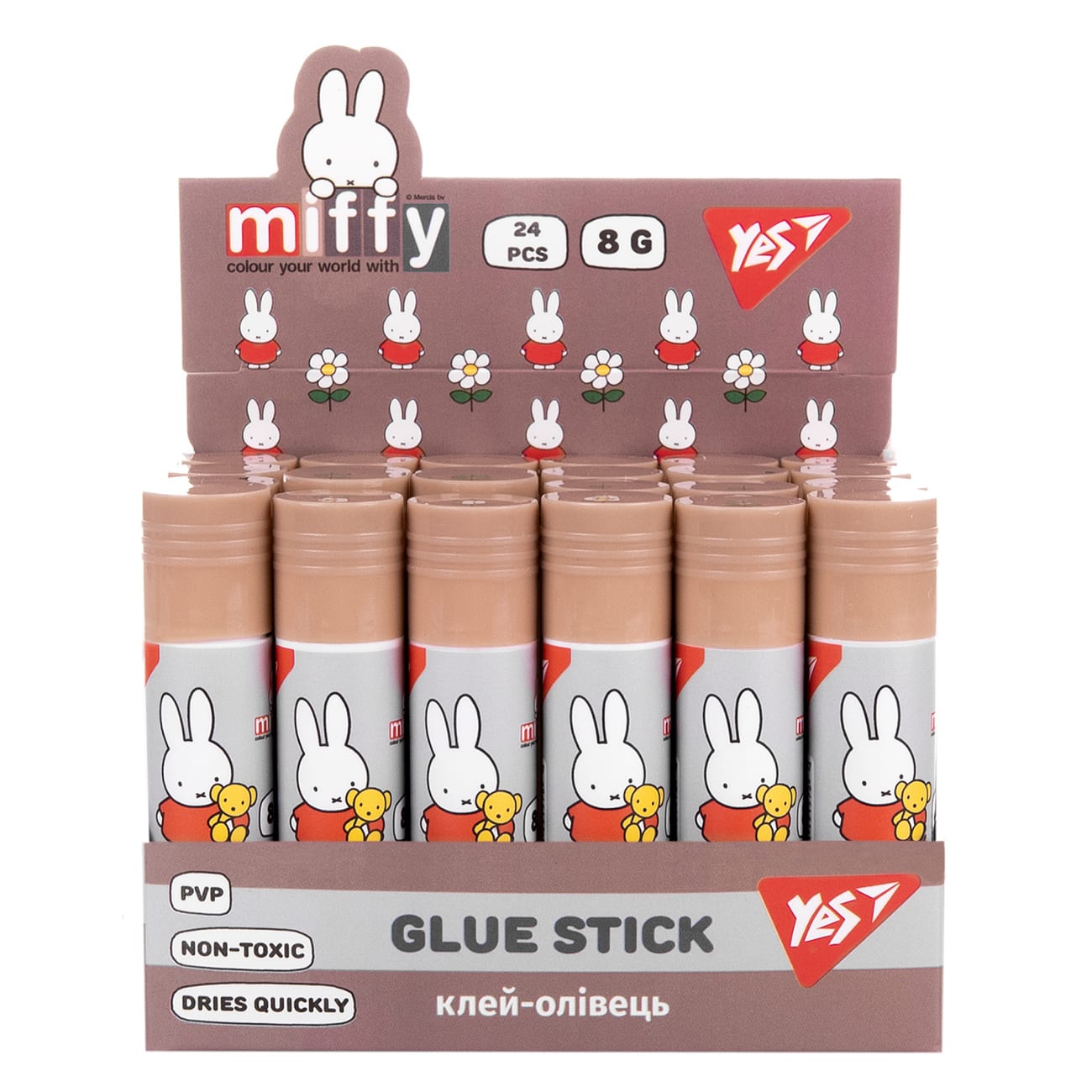 Клей-олівець 8гр Miffy PVP