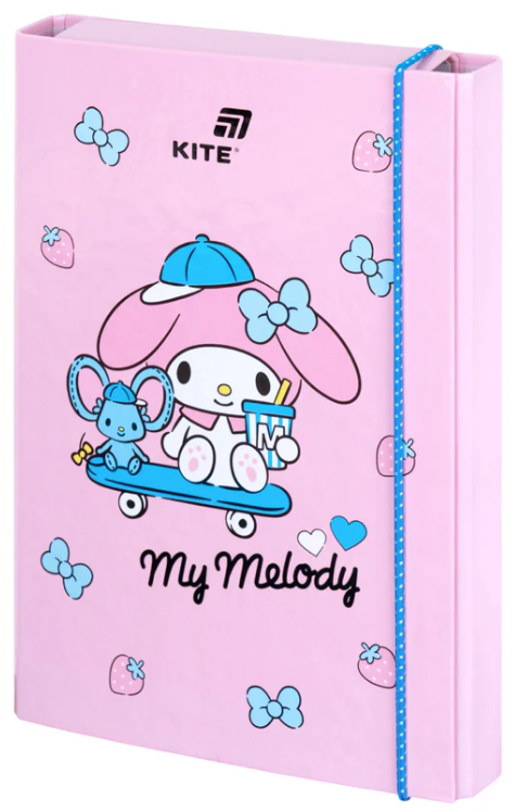 Папка для зош. В5 Hello Kitty на резинці картон
