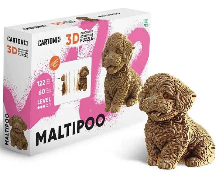 Пазли 3D «Cartonic» Maltipoo