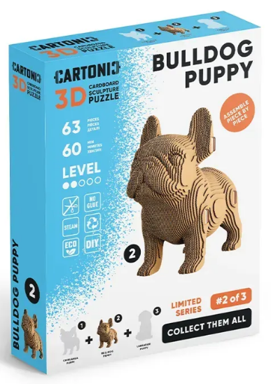 Пазли 3D «Cartonic» Bulldog Puppy