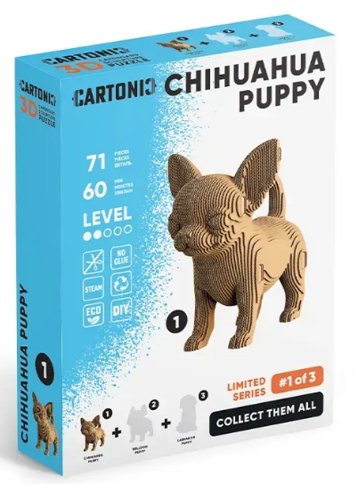 Пазли 3D «Cartonic» Chihuahua Puppy