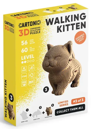 Пазли 3D «Cartonic» Sleepy Kitten