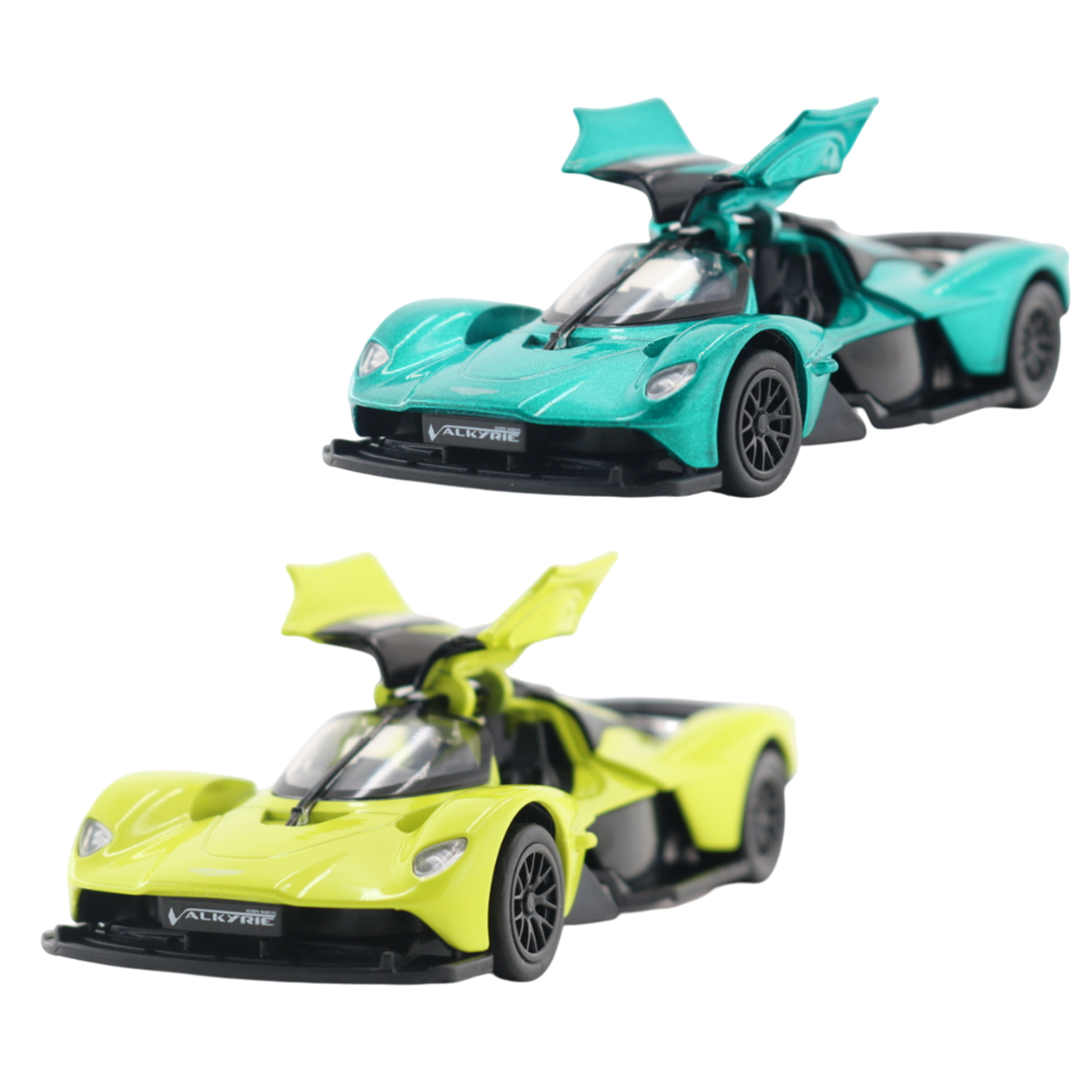 Автомодель «Technodriver» Aston Martin Valkyrie зелений, жовтий