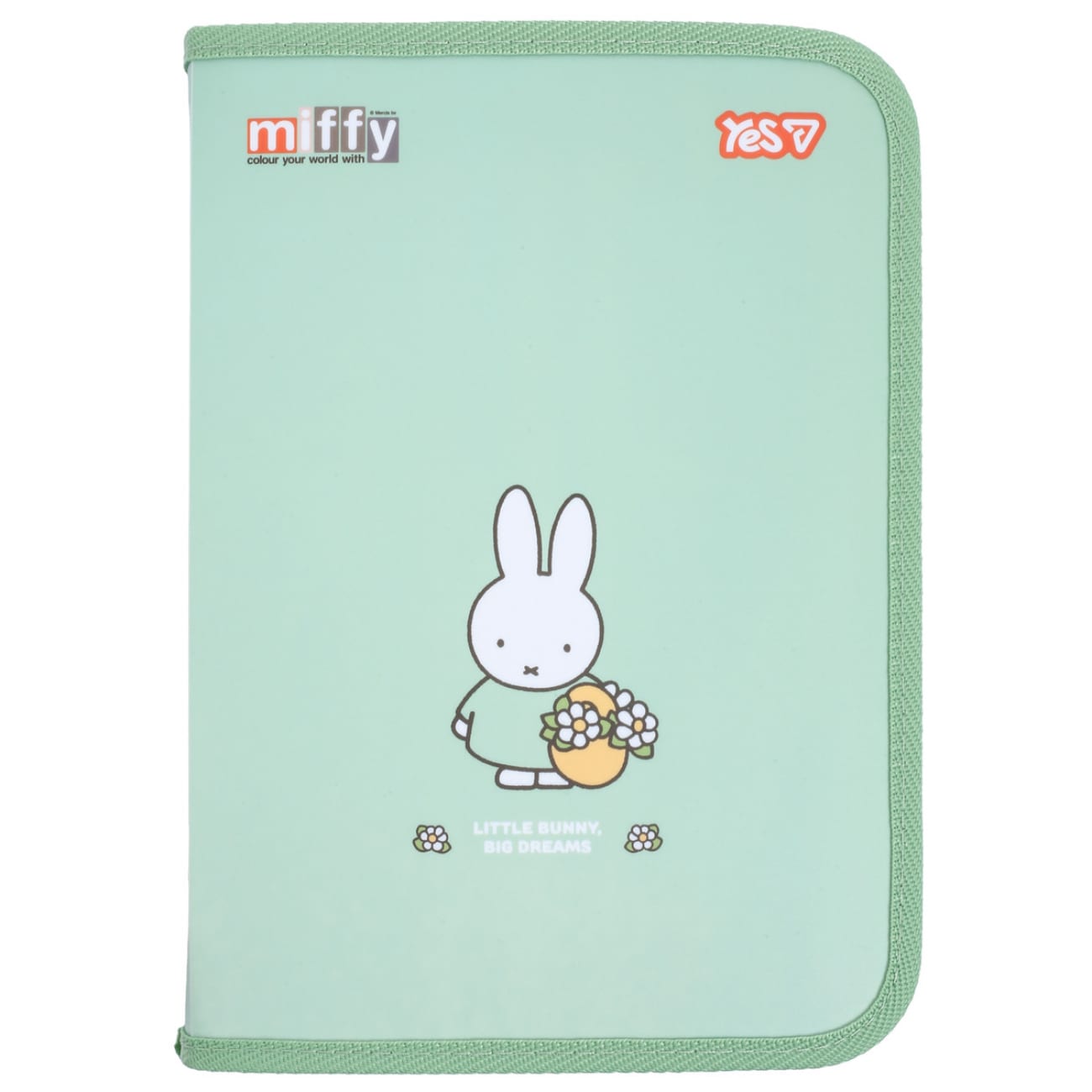 Папка для зош. В5 «Miffy» на блискавці пластикова