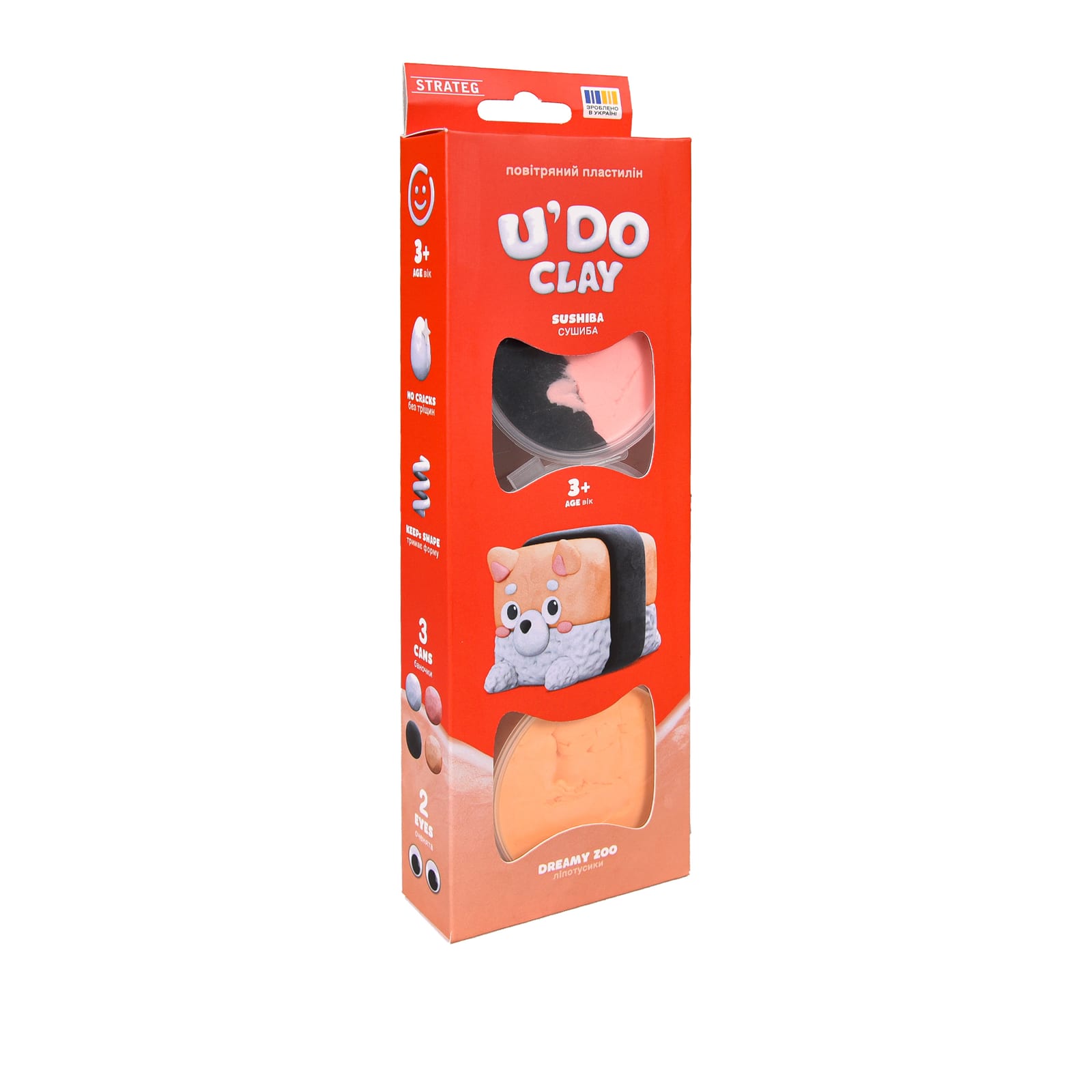 Набір для ліплення «U'do clay» Ліпотусики