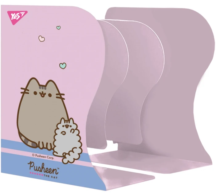 Підставка для книг «Sweet Pusheen» розсувна, метал