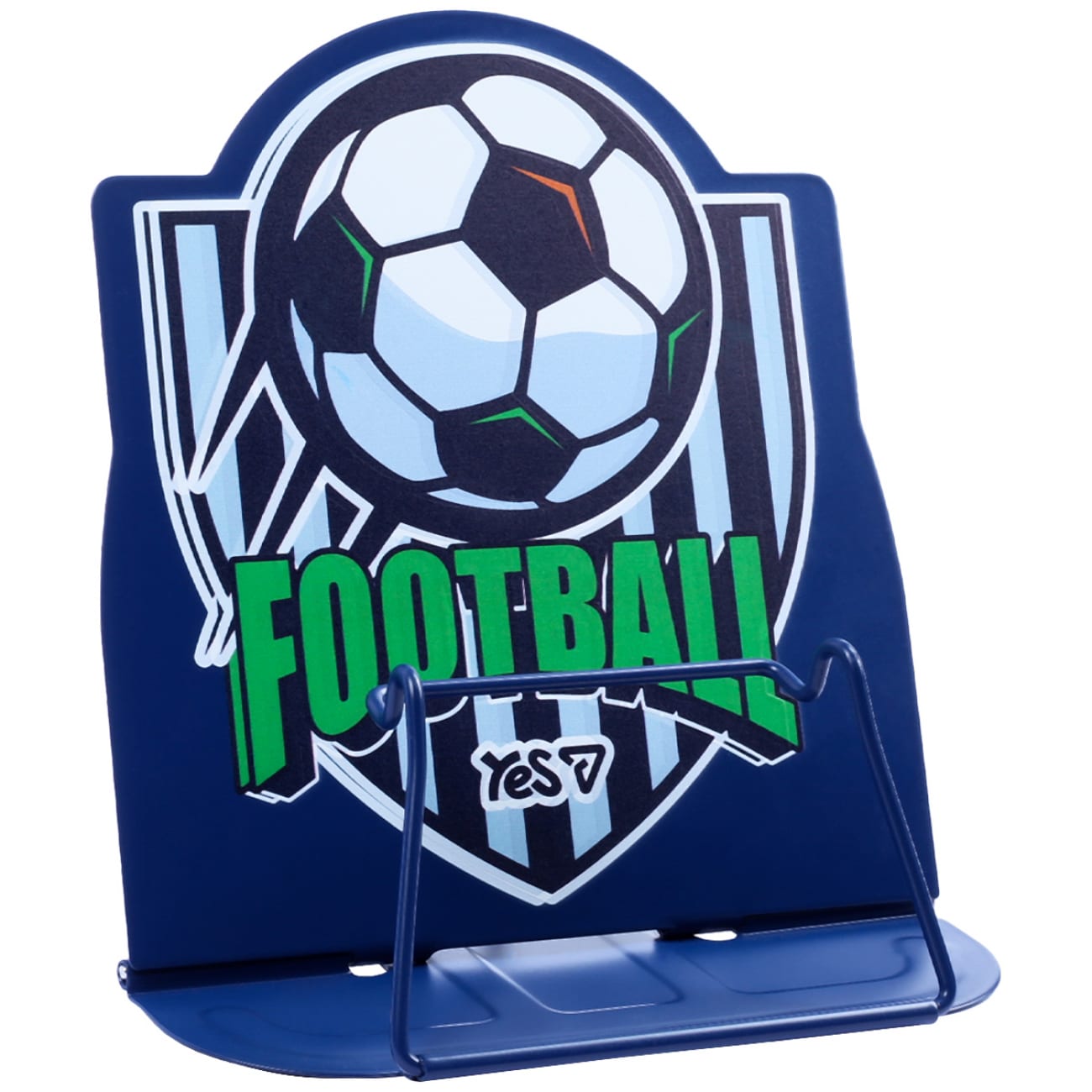 Підставка для книг «Football» металева, фігурна