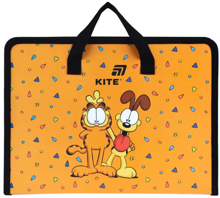 Папка-портфель А4,на блискавці Garfield