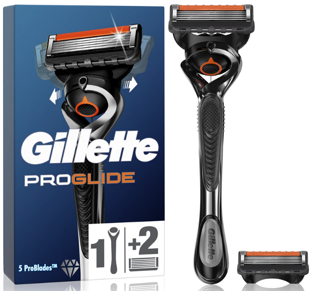 Бритва для гоління «Gillette» Fusion ProGlide +2 змінні касети