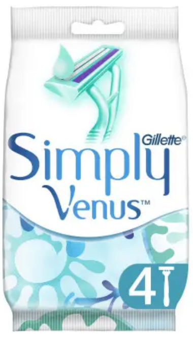 Бритва одноразова «Gillette» Simply Venus2 4 шт