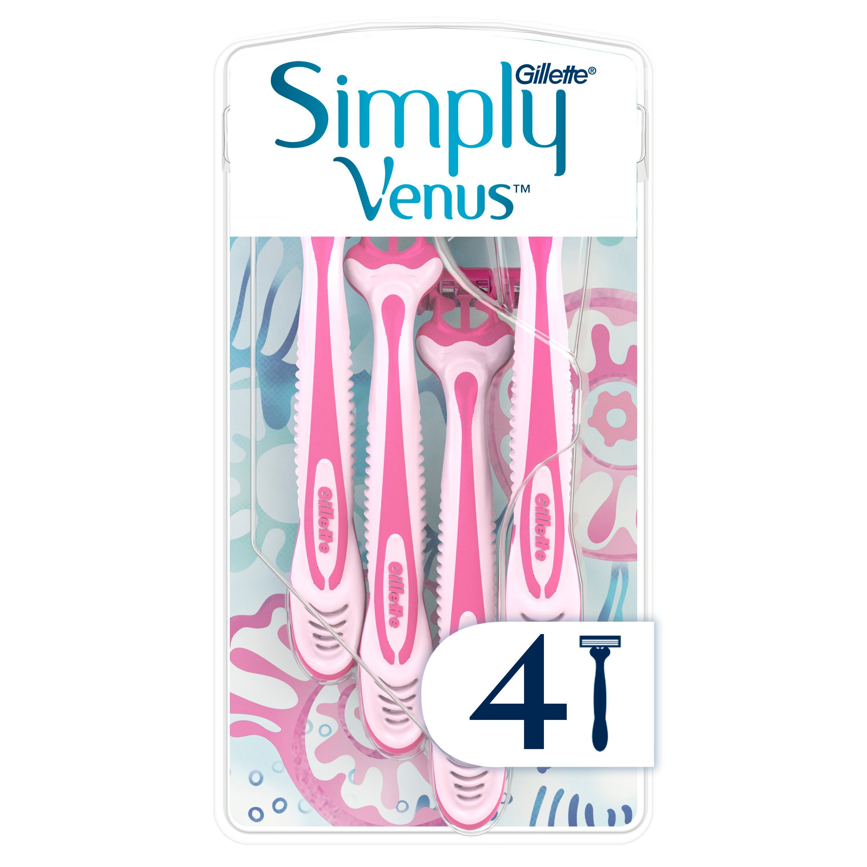 Бритва одноразова «Gillette» Simply Venus3 4 шт