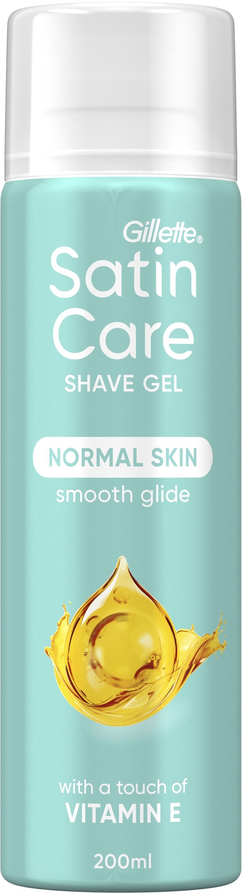 Гель для гоління «Gillette» Satin Care Вітамін Е 200мл